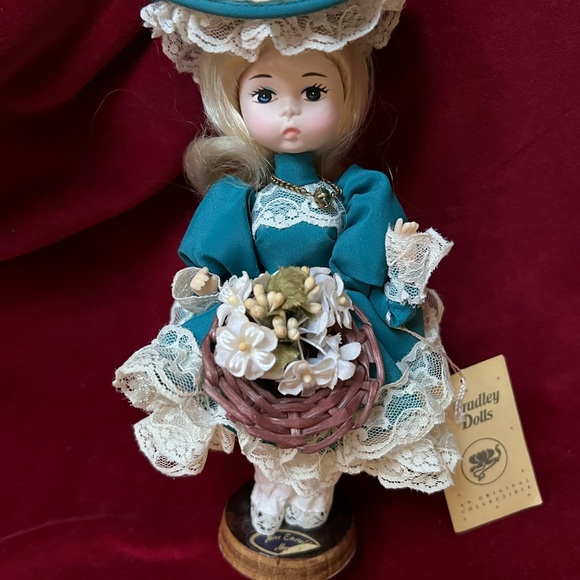 Bradley Dolls Toys Vintage Miss Emerald 8 Tall Doll May Birthday By Bradley Collectible